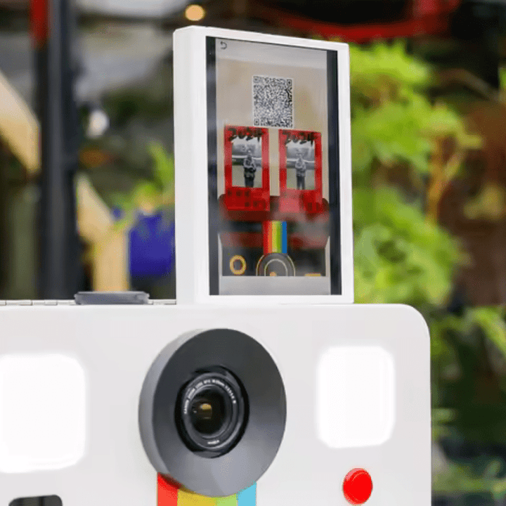 Borne à Selfie SmileHub Halolight