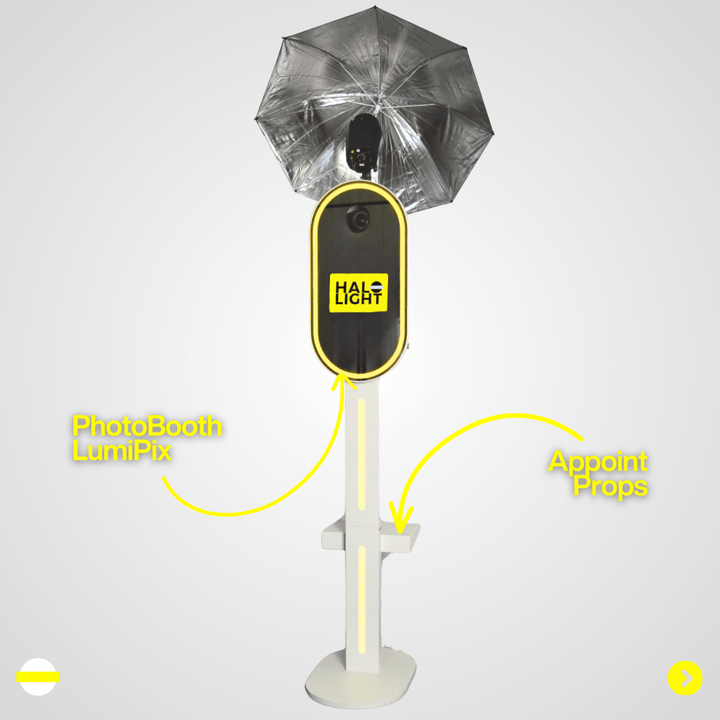 Borne Photobooth LumiPix Halolight