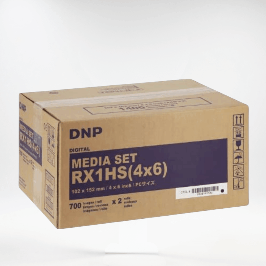 Media Set - Papier Thermique DNP DS RX1HS - 1400 photos Halolight