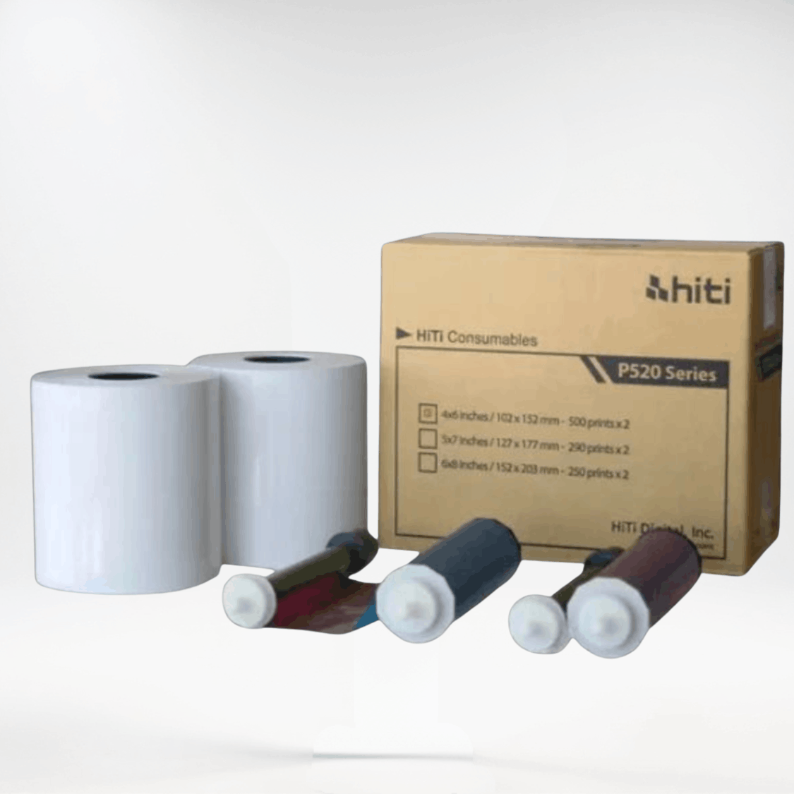 Media Set - Papier Thermique HITI P525L - 1000 photos Halolight