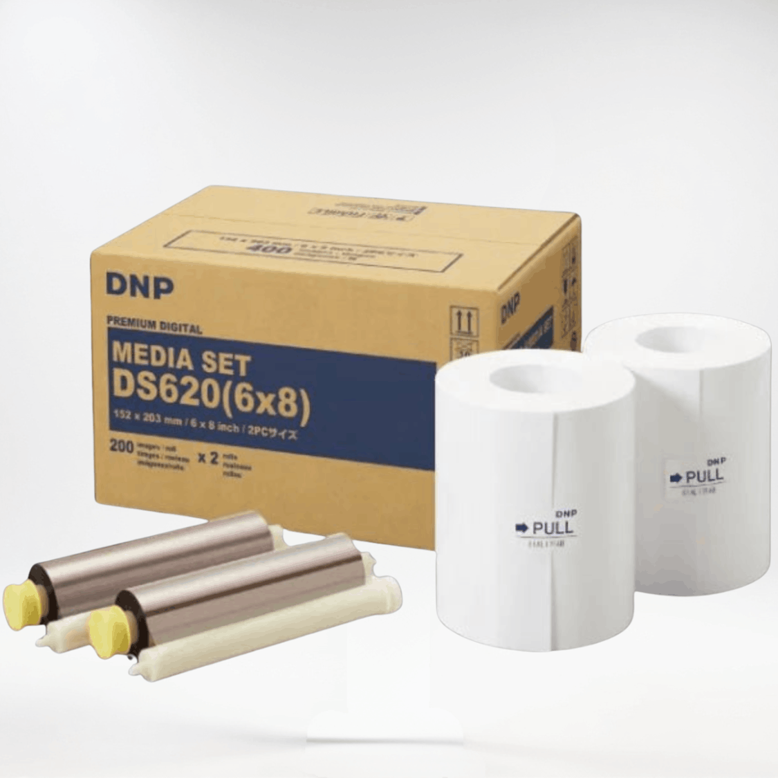 Media Set - Papier Thermique pour DNP DS620 - 800 photos Halolight