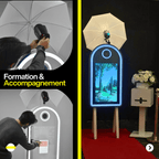PhotoBooth Borne Miroir Halolight