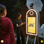 PhotoBooth Borne Miroir Halolight