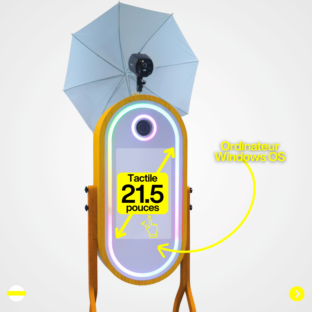 PhotoBooth Mariage Halolight