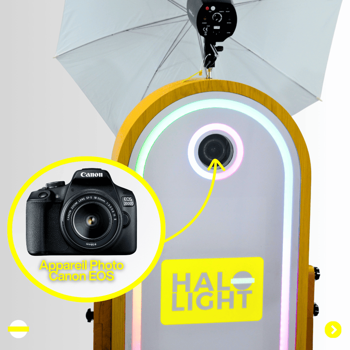 PhotoBooth Mariage Halolight