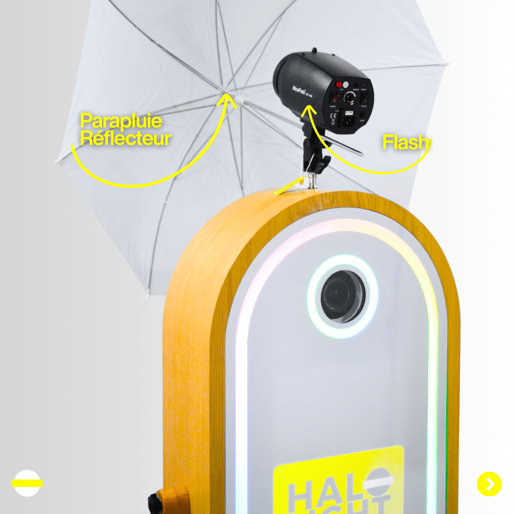 PhotoBooth Mariage Halolight