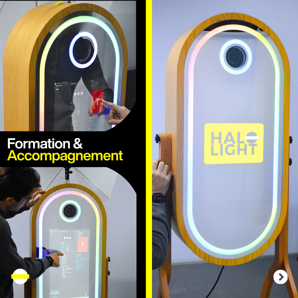 PhotoBooth Mariage Halolight