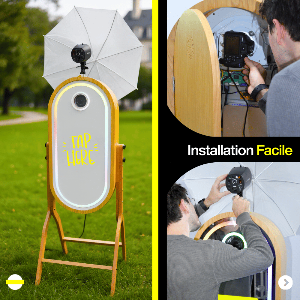 PhotoBooth Mariage Halolight