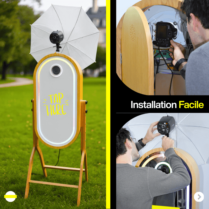PhotoBooth Mariage Halolight