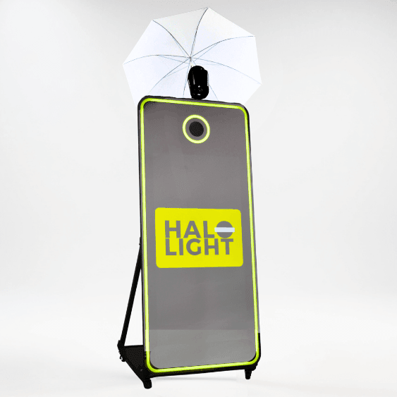 Photobooth Miroir Glow Halolight