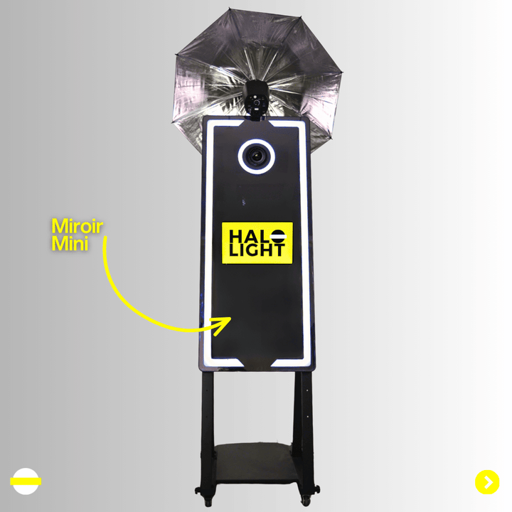 Photobooth Miroir Mini Halolight