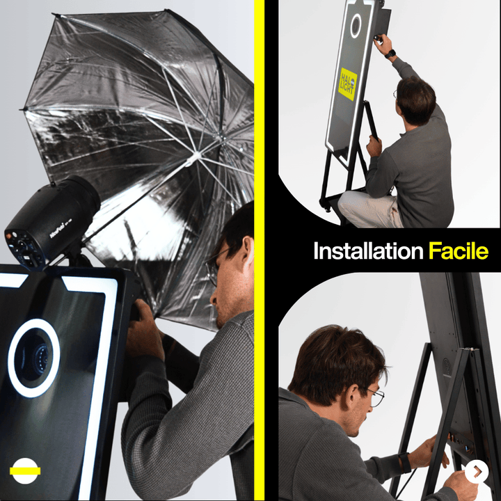 Photobooth Miroir Mini Halolight