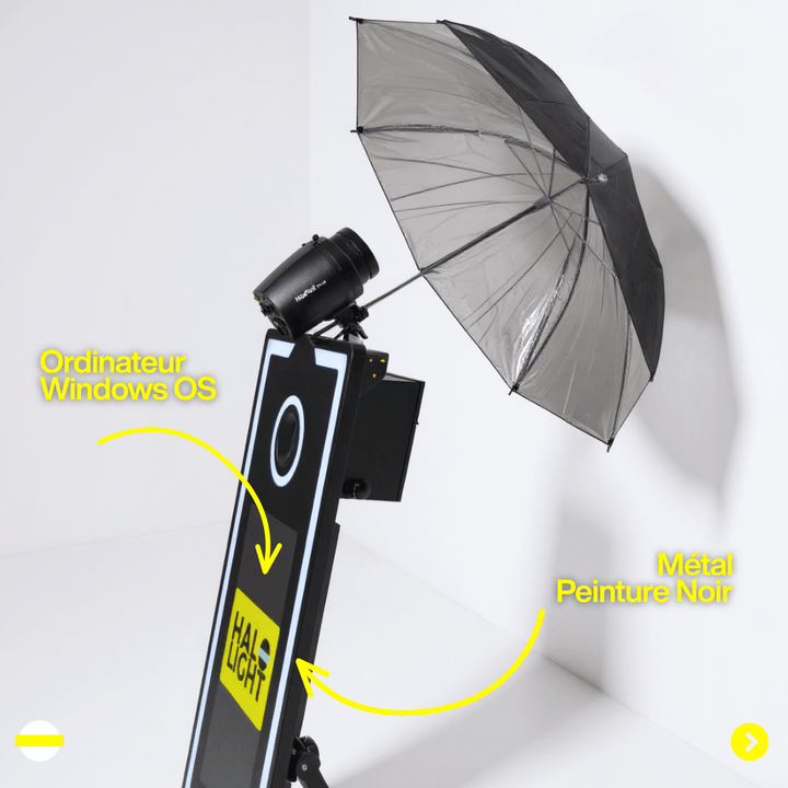 Photobooth Miroir Mini Halolight