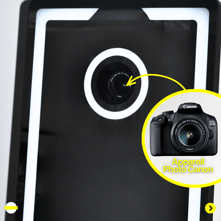 Photobooth Miroir Mini Halolight