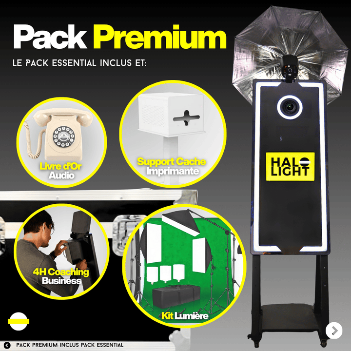 Photobooth Miroir Mini Halolight