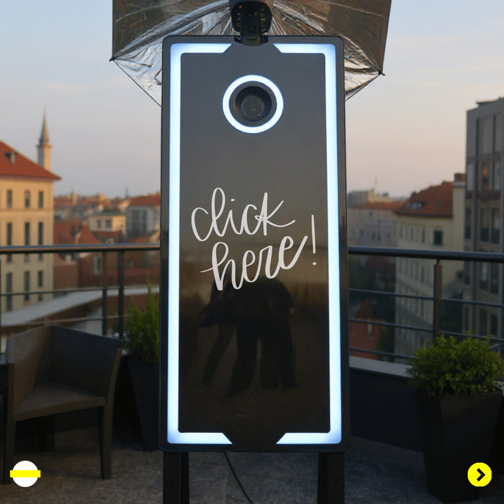 Photobooth Miroir Mini Halolight