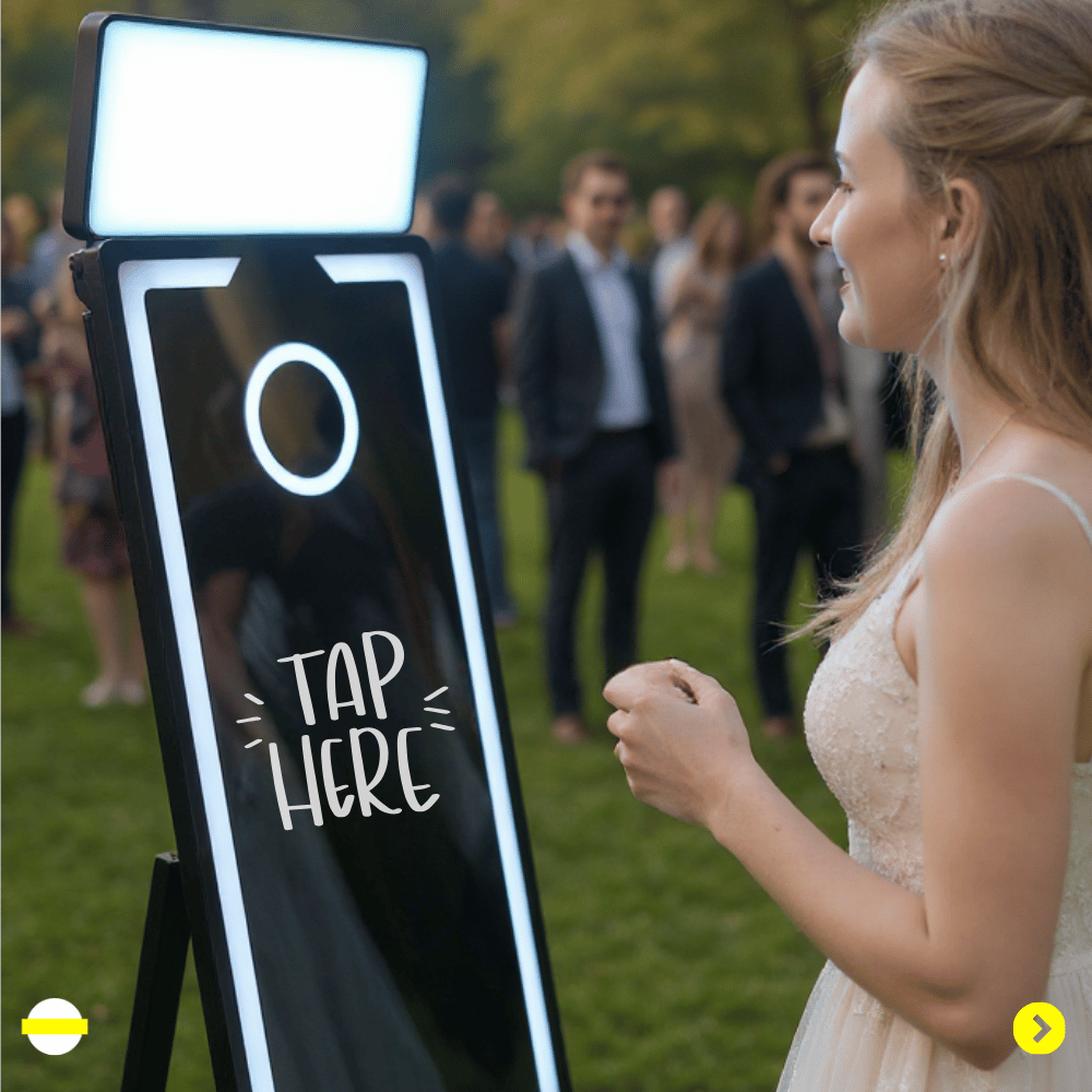 Photobooth Miroir Mini Halolight