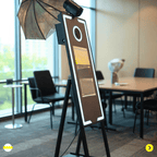 Photobooth Miroir Mini Halolight