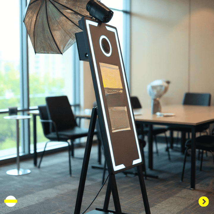 Photobooth Miroir Mini Halolight
