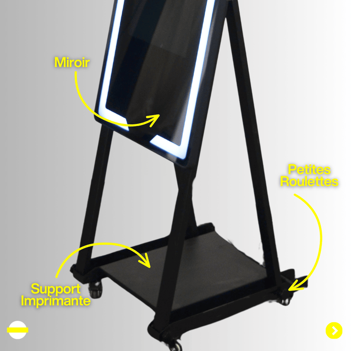 Photobooth Miroir Mini Halolight