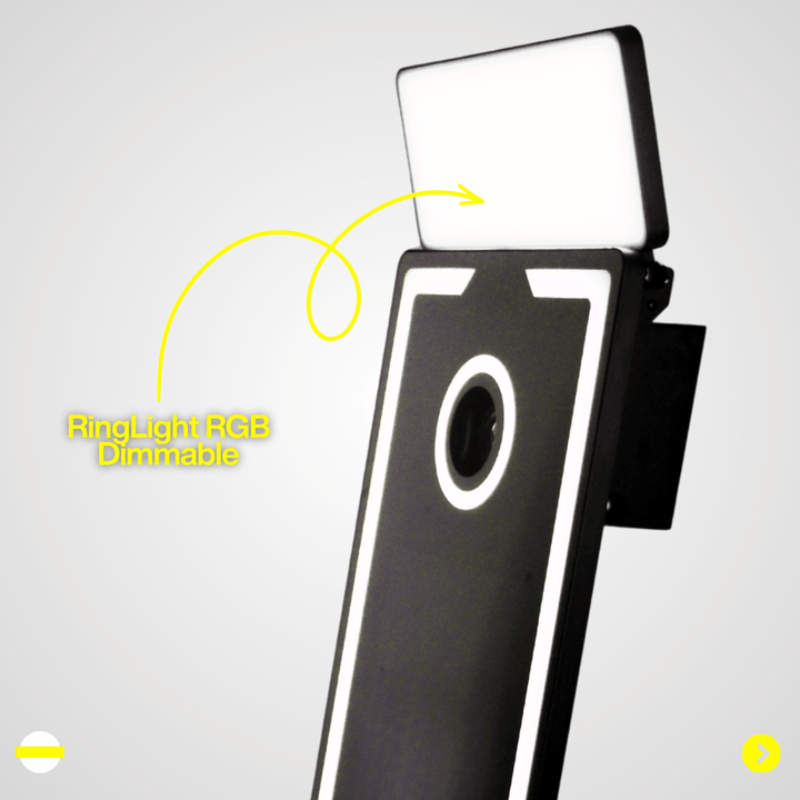 Photobooth Miroir Mini Halolight